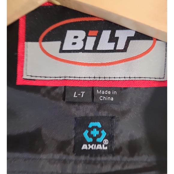 Bilt Blaze 2 Mesh Motorcycle Riding vented Jacket Men SZ Lg. Tall black armor - Picture 4 of 12